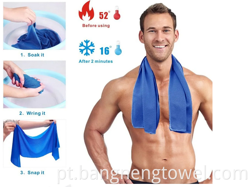 golf cooling towel 